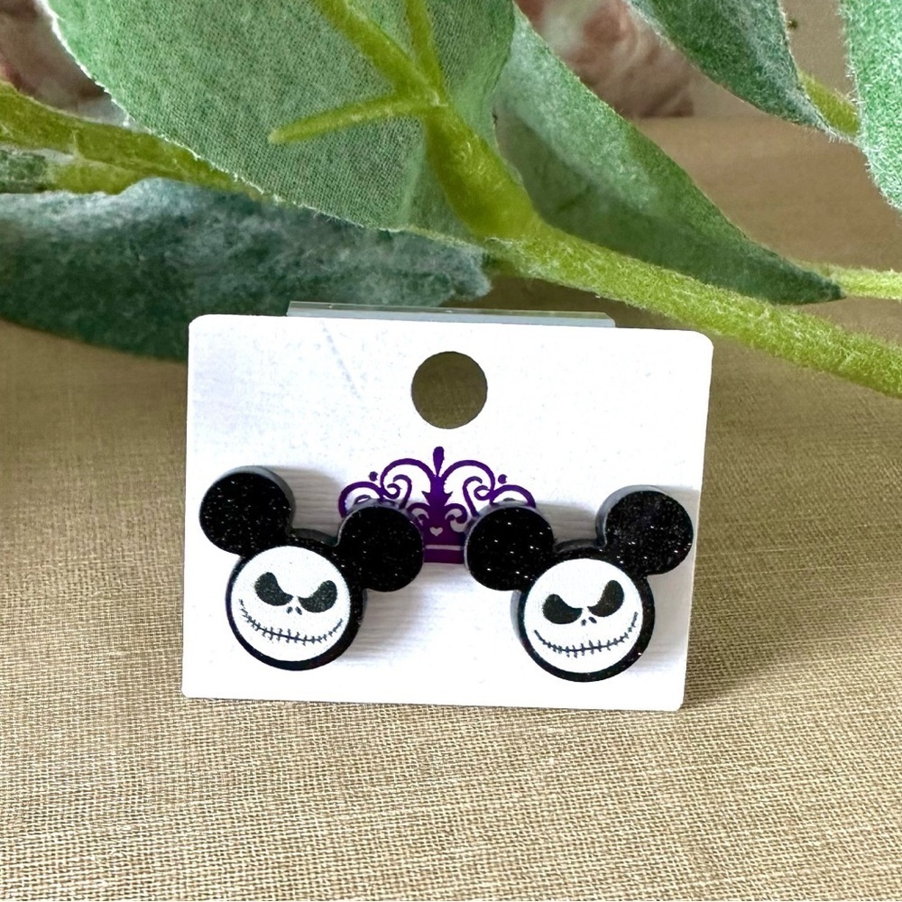 Jack Skeleton Mickey Mouse earrings
